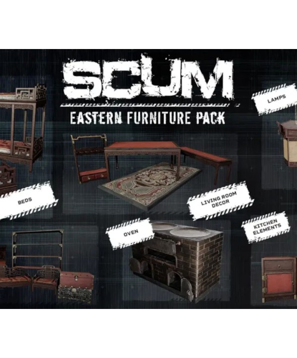 SCUM - Eastern Furniture Pack DLC Steam Key GLOBAL